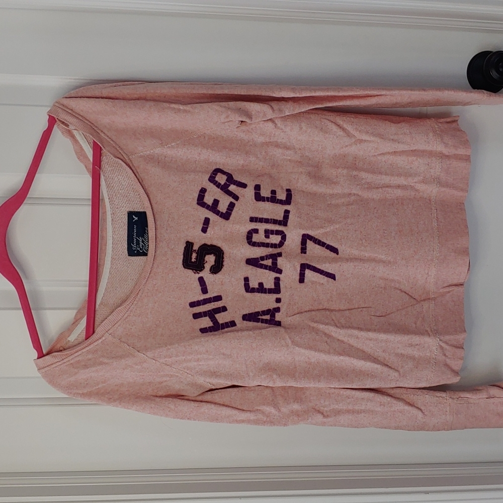 AEO off shoulder sweatshirt